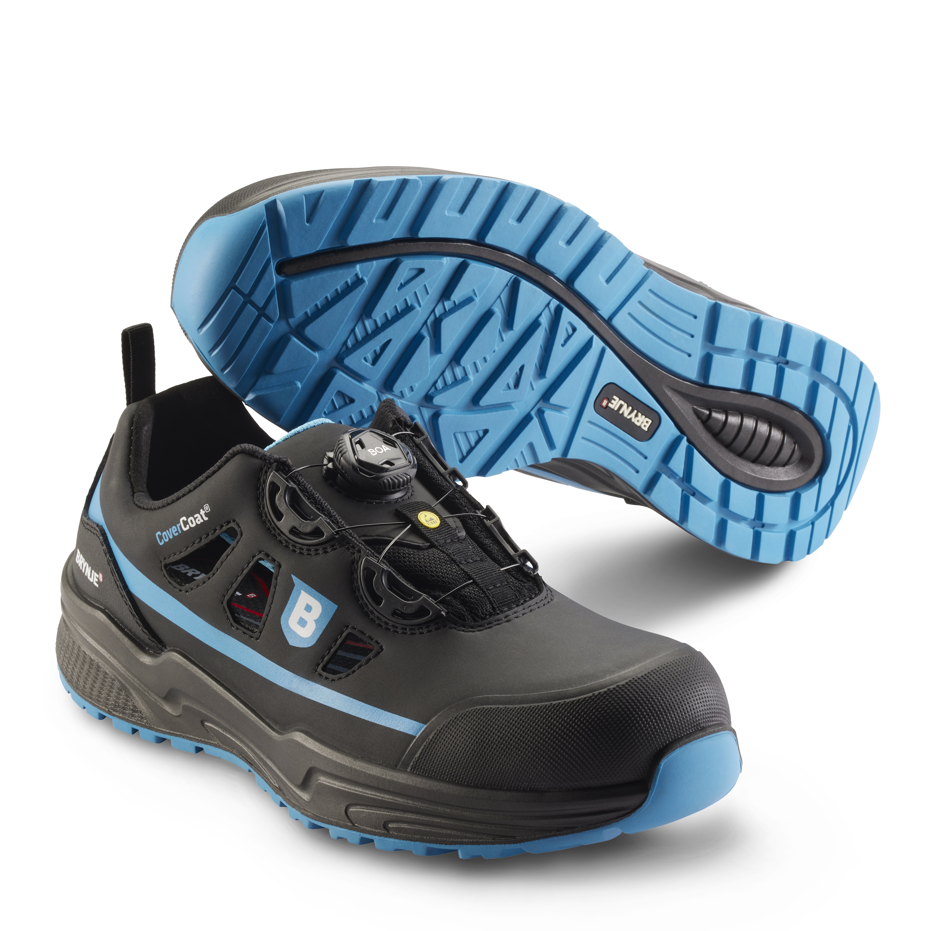 BRYNJE 302 Blue Style safety sandal. With BOA® Fit System