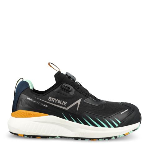 Brynje 100201 LAB Textile BOA® safety shoes featuring energy return