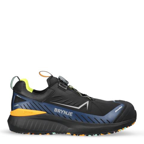 Brynje 100203 LAB Microfiber BOA® safety shoe featuring energy return