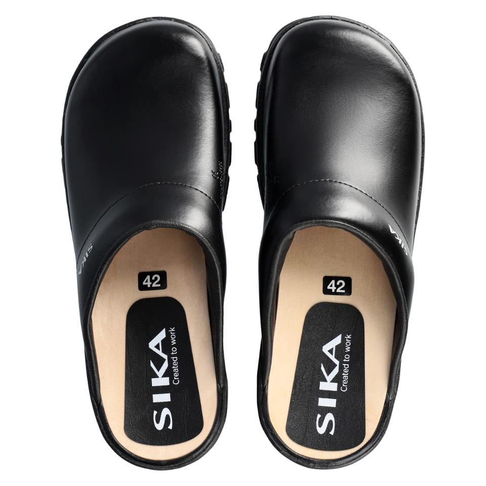 Sika Comfort Scarpe Da Lavoro 54 Clog Aperto Nero - Foto 2