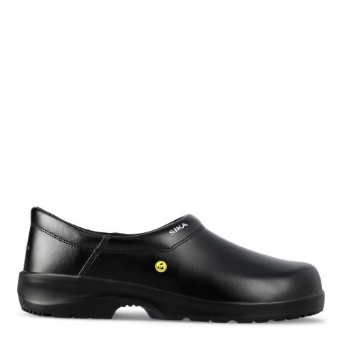 SIKA Clog - lightweight and comfortable clog in black and white