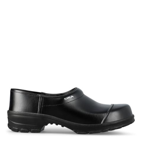 SIKA 2530 Comfort. Sturdy clog. Footbed of wood