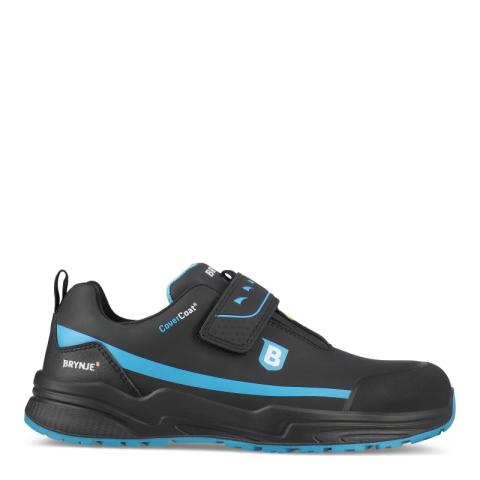 BRYNJE 305 Blue Energy safety shoe. Velcro® closure