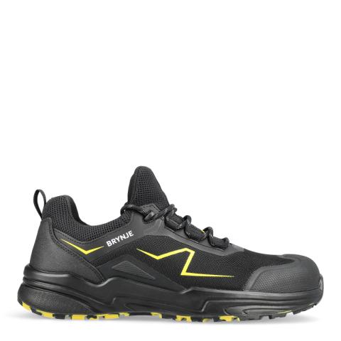 BRYNJE 3102 Bolt sporty safety shoes. Smart slip-on design featuring KPU ProNose.